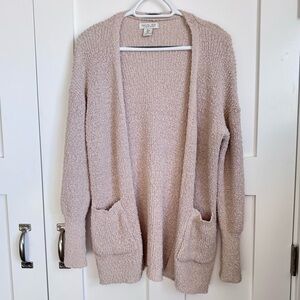 Rachel Zoe Lounge Open Front‎ Cardigan with Pockets Size Small